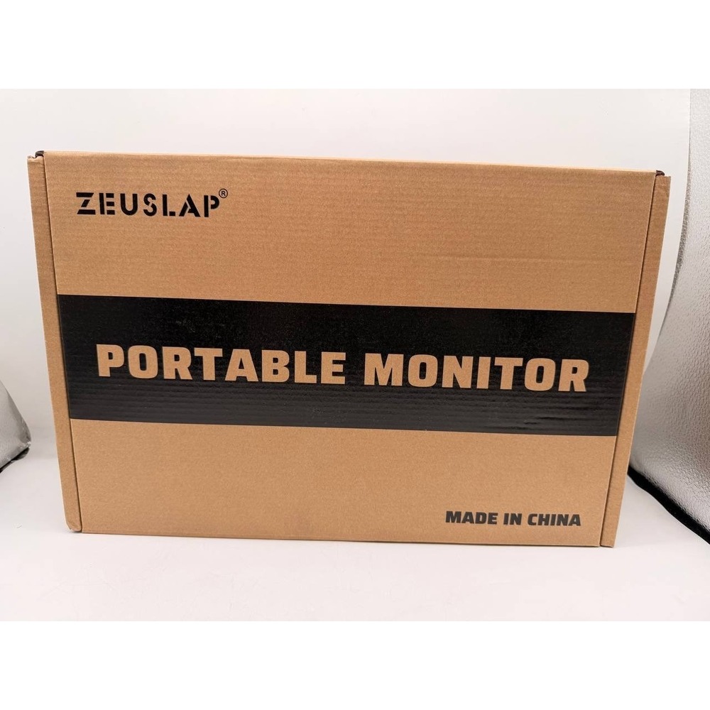 ZEUSLAP Portable Monitor USB C HDMI Full HD 1080P HDR External Display